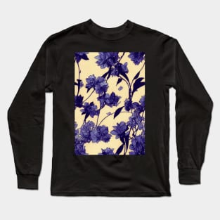 Beautiful Violet Floral pattern, for all those who love flowers #71 Long Sleeve T-Shirt